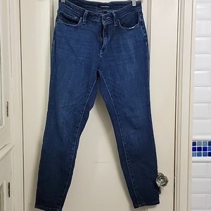 Women's medium wash skinny Calvin Klein denim jeans